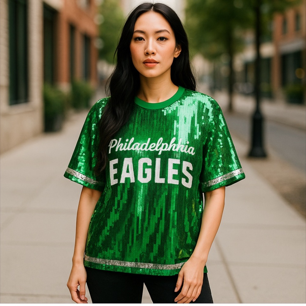 Sequined Sport Jersey